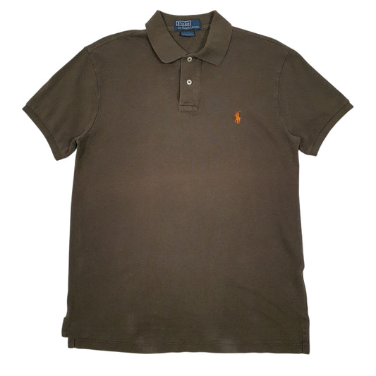 Mens Khaki Polo Ralph Lauren  Short Sleeve Polo Shirt