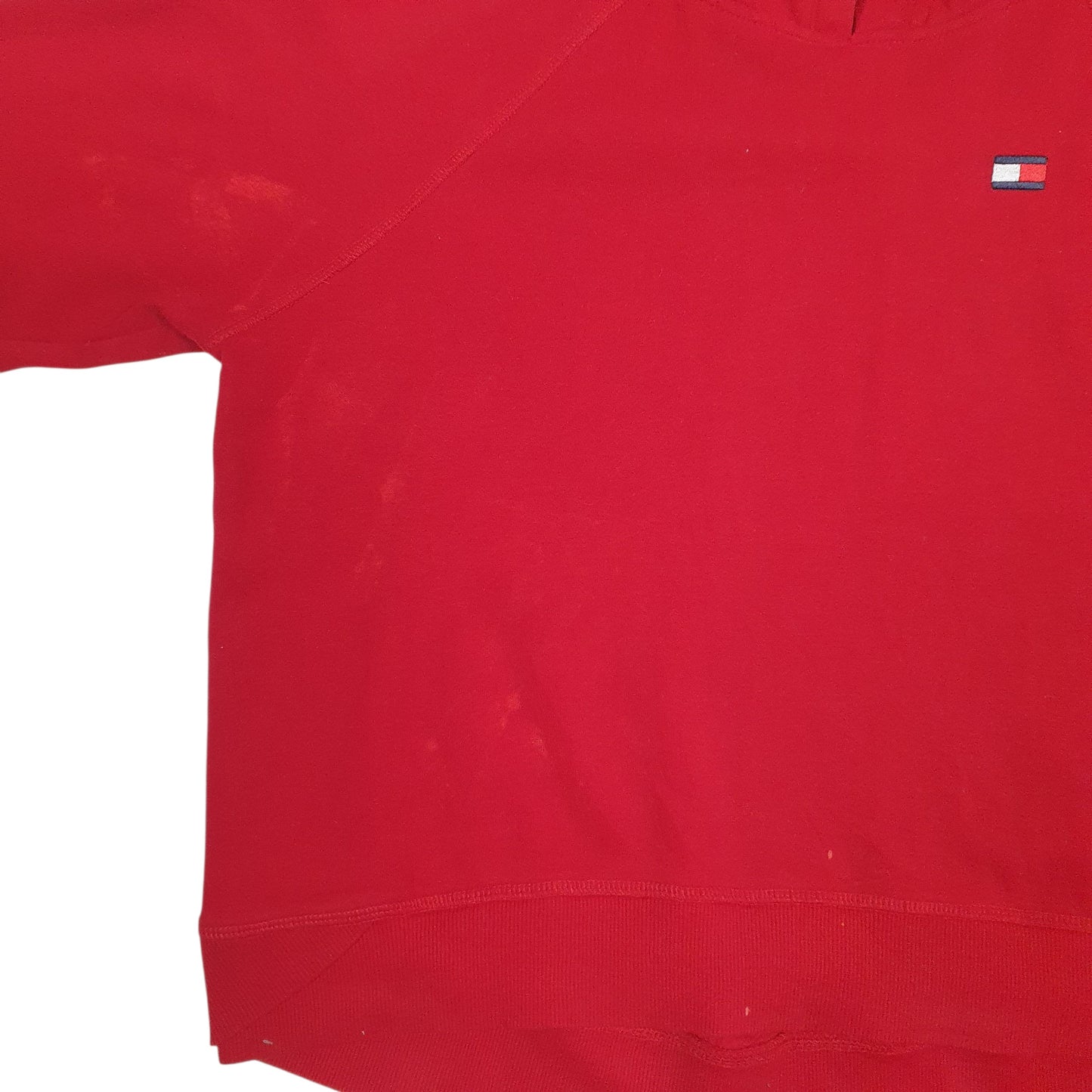 Womens Red Tommy Hilfiger  Hoodie Jumper