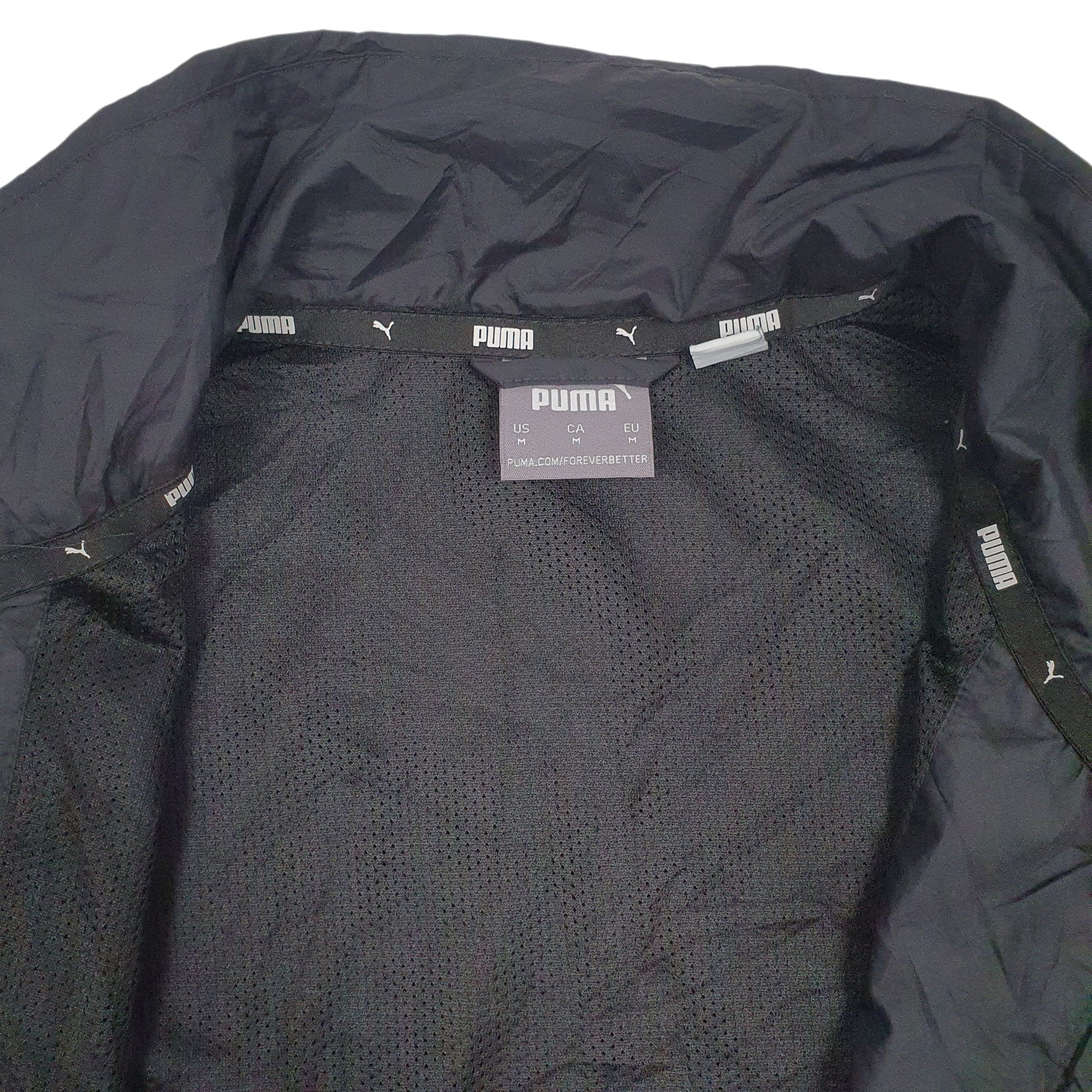 Mens Black Puma   Coat