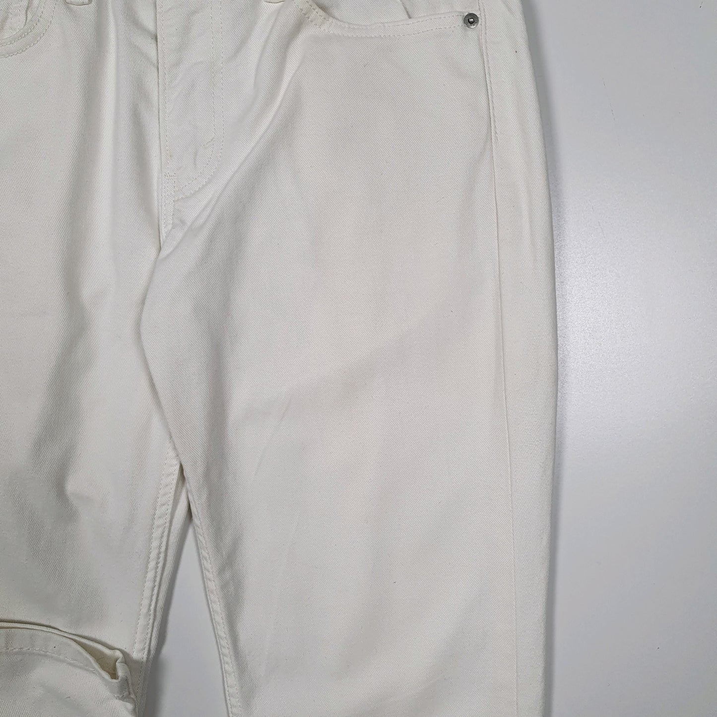 Mens White Levis   Jeans