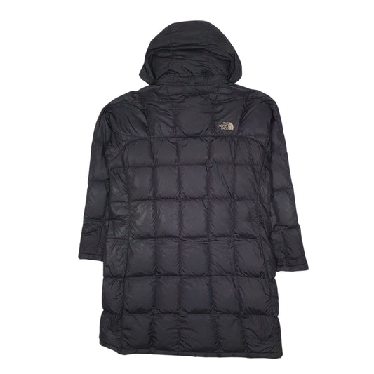 Womens Black The North Face Longline Parka  Coat