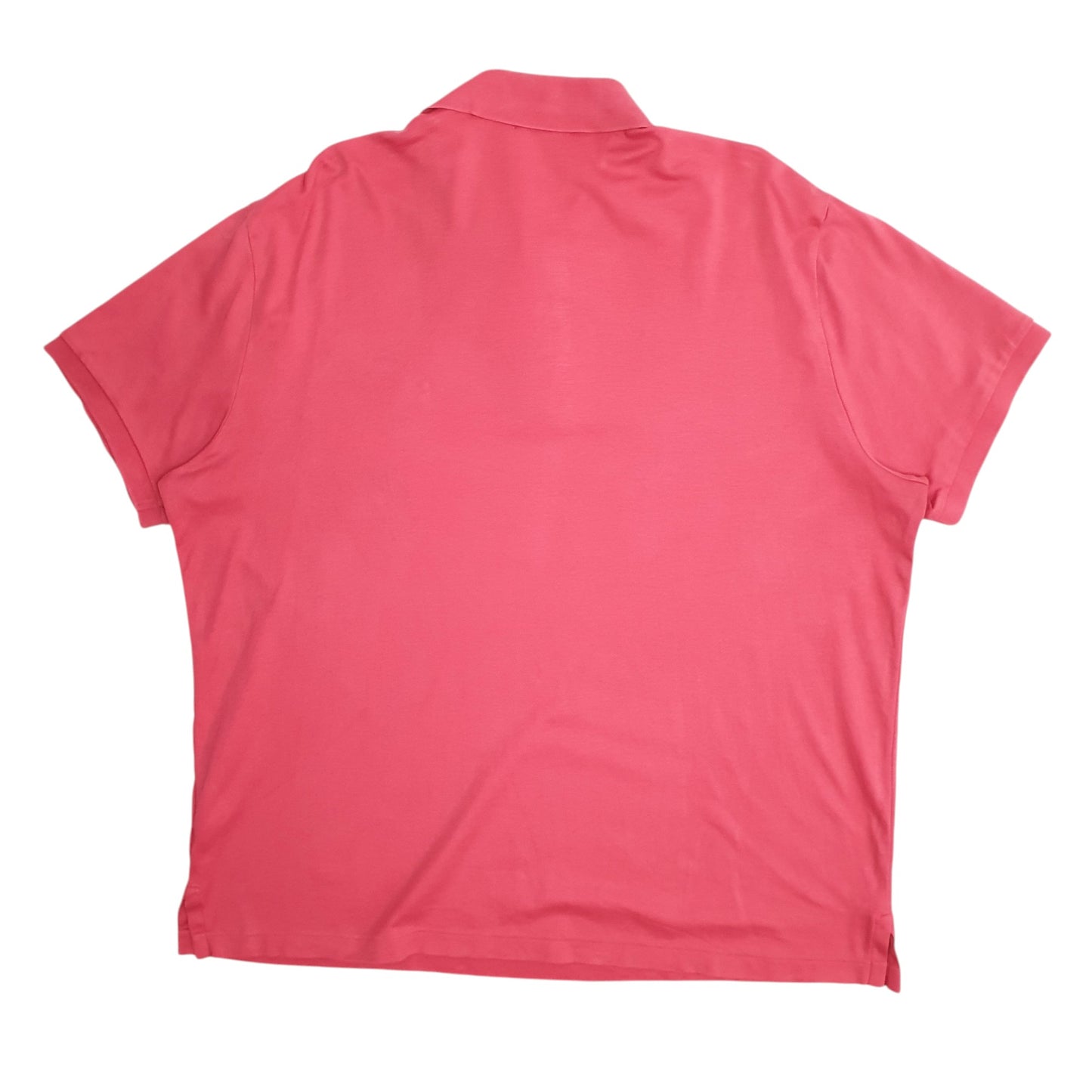 Mens Red Polo Ralph Lauren Custom Slim Fit  Polo Shirt