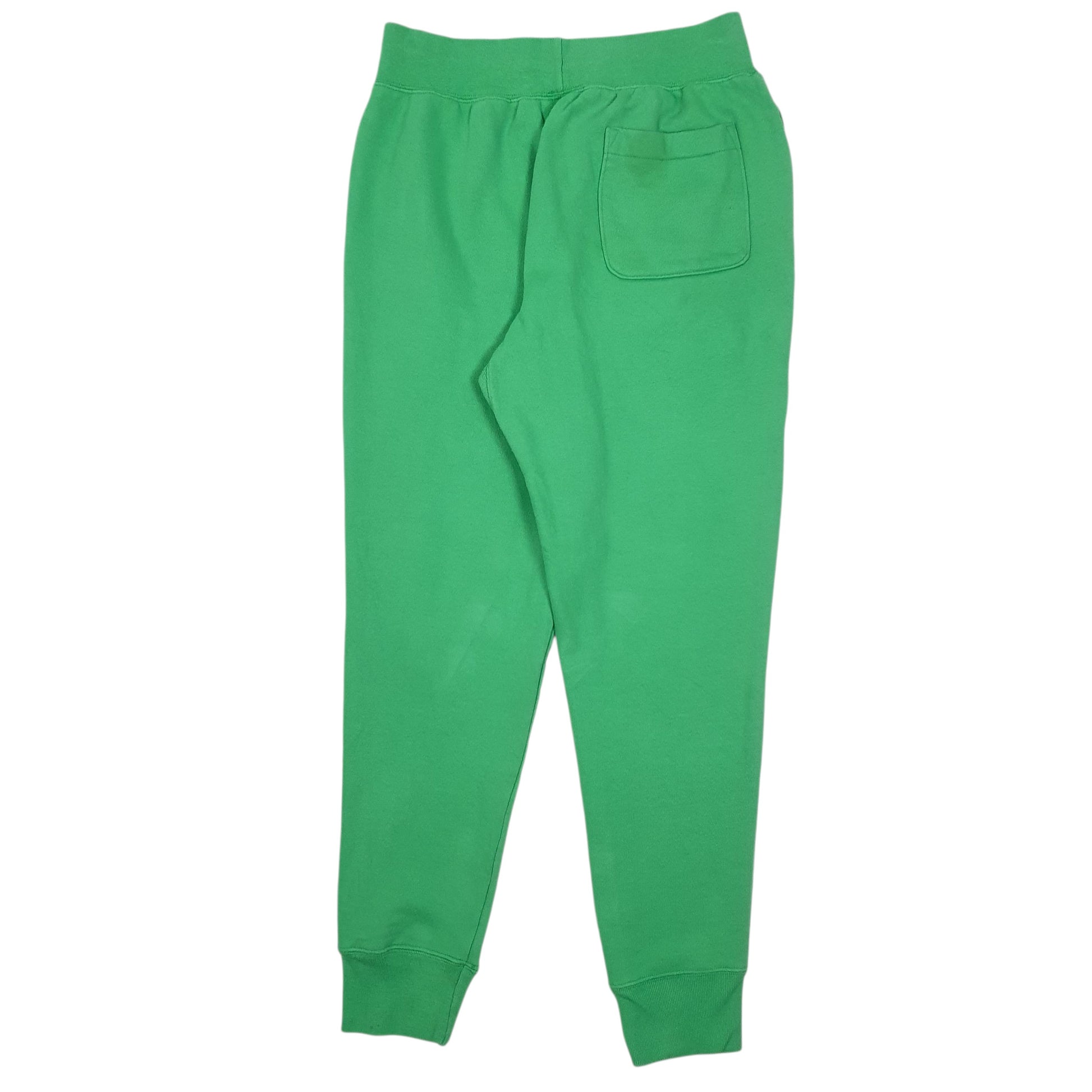 Mens Green Champion Reverse Weave  Trousers
