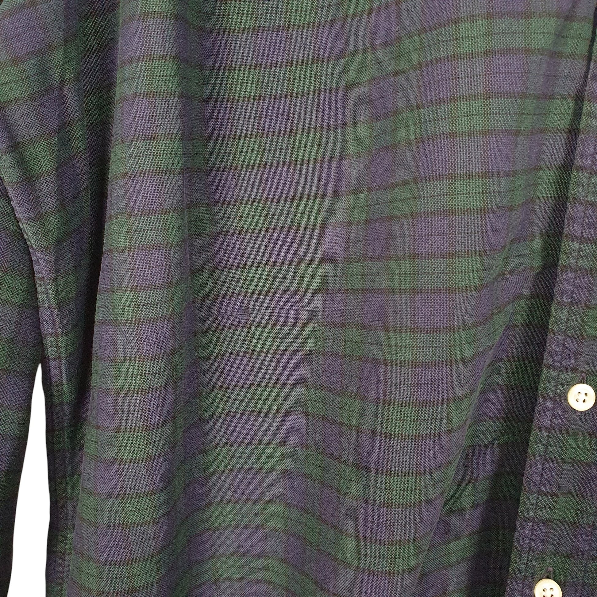 Mens Navy Ralph Lauren Vintage 90s Made In USA  Shirt