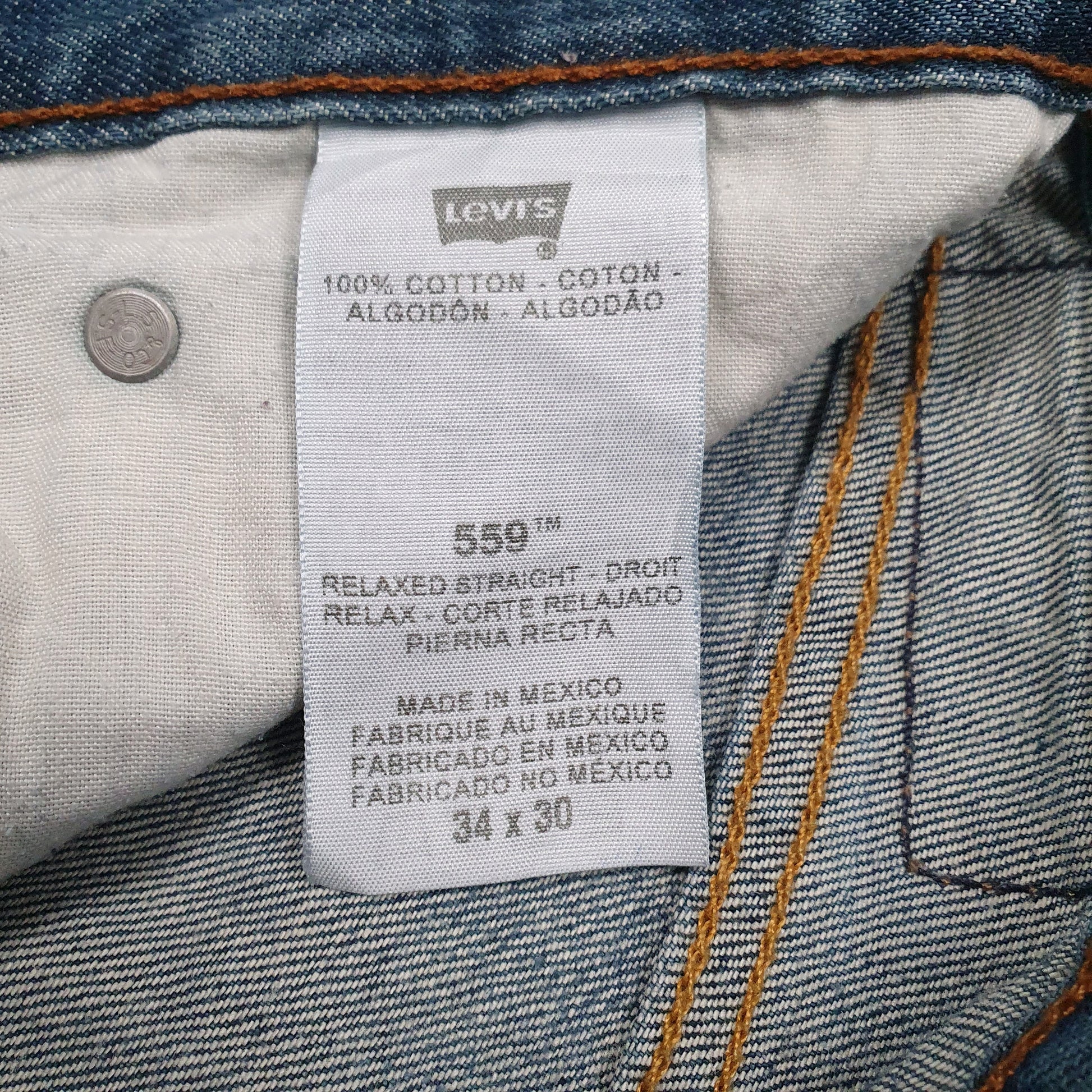 Mens Blue Levis   Jeans