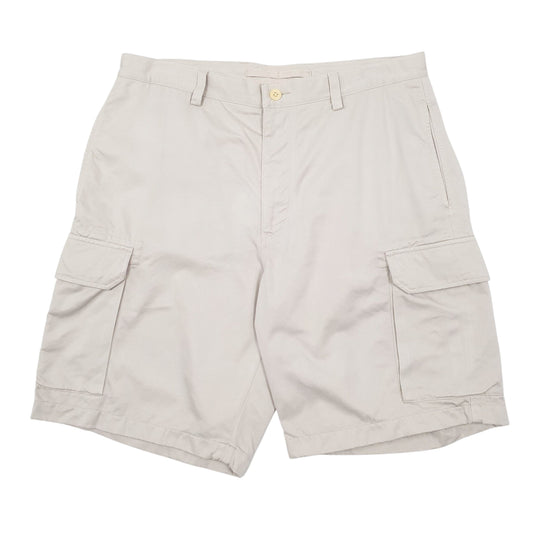 Mens Grey Nautica Clipper Cargo Shorts