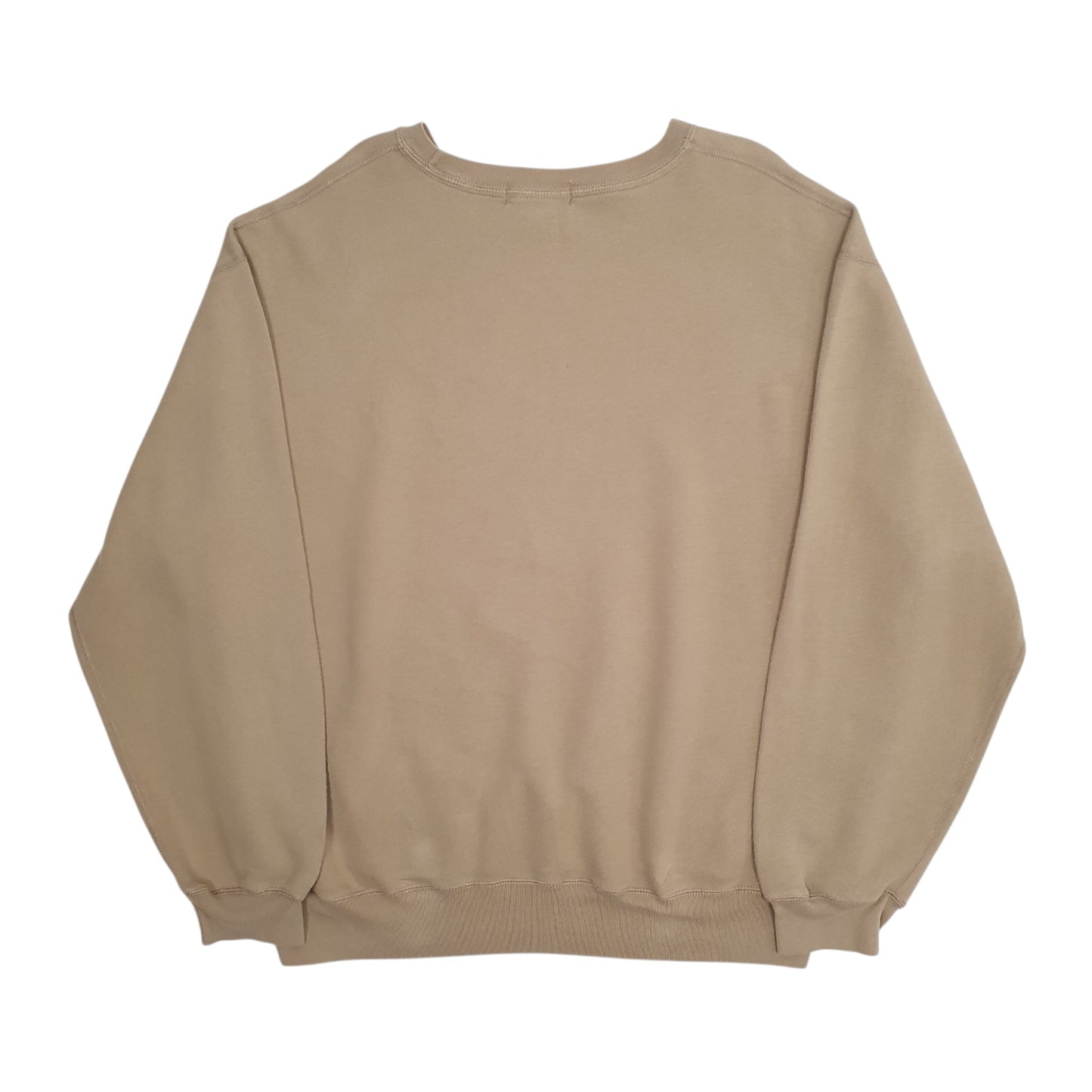 Mens Beige Polo Ralph Lauren Vintage 90s Crewneck Jumper