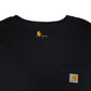 Mens Navy Carhartt   T Shirt