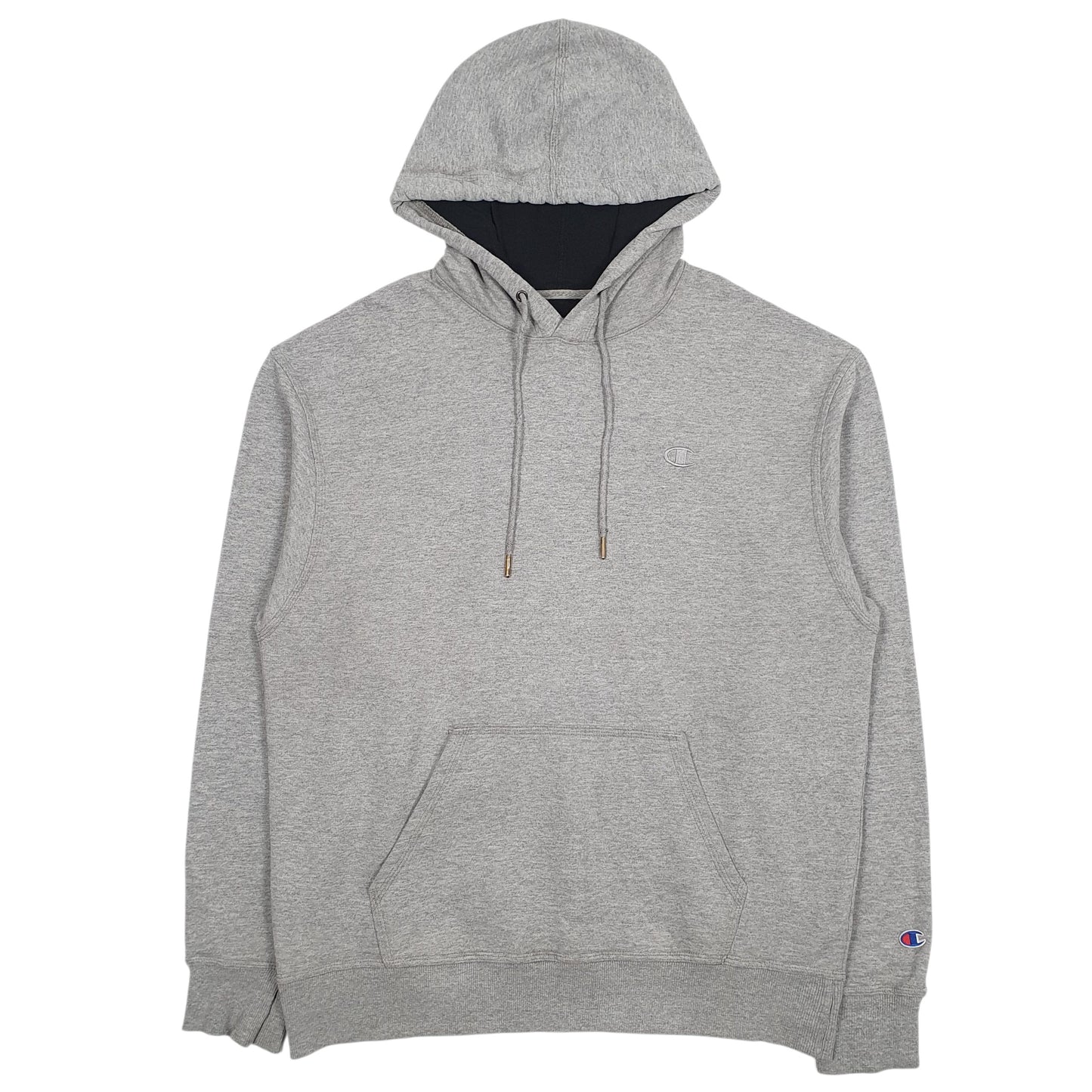 Mens Grey Champion  Hoodie Jumper