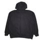 Mens Grey Carhartt Quarter Zip Hoodie Jumper