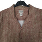 Mens Brown L.L.Bean Paisley  Shirt