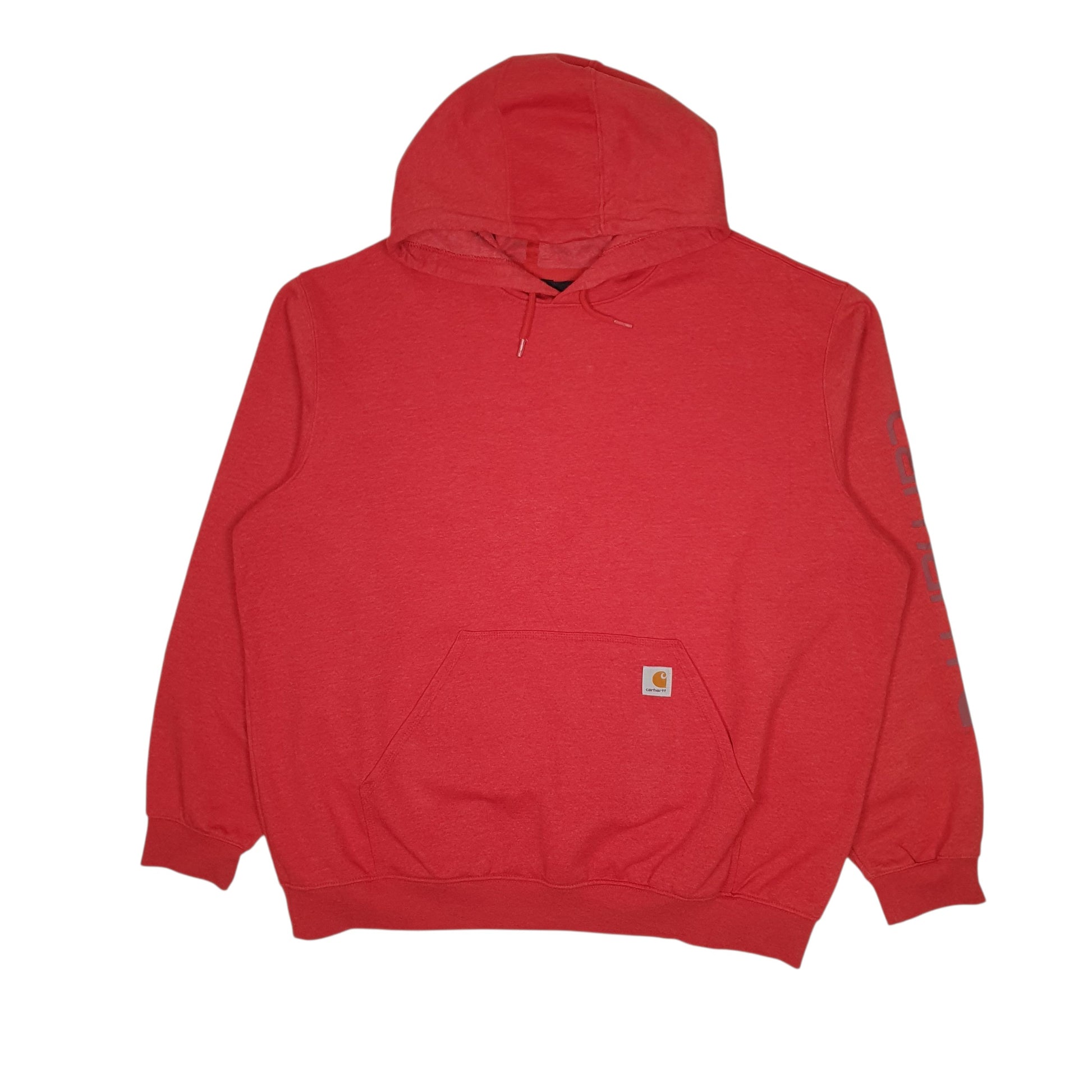 Mens Red Carhartt  Hoodie Jumper