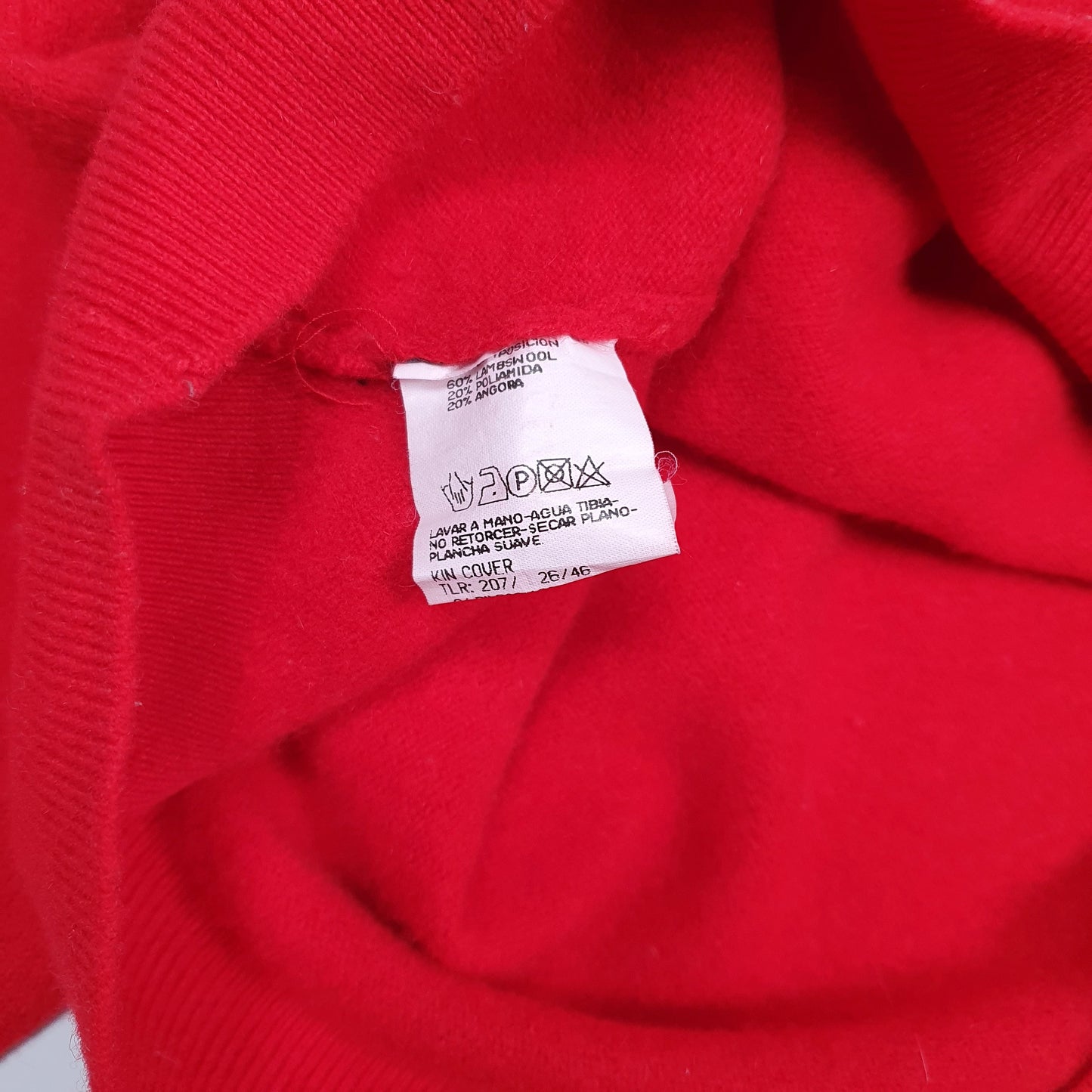 Mens Red Burberry Vintage 90s Button Up Polo Quarter Zip Jumper