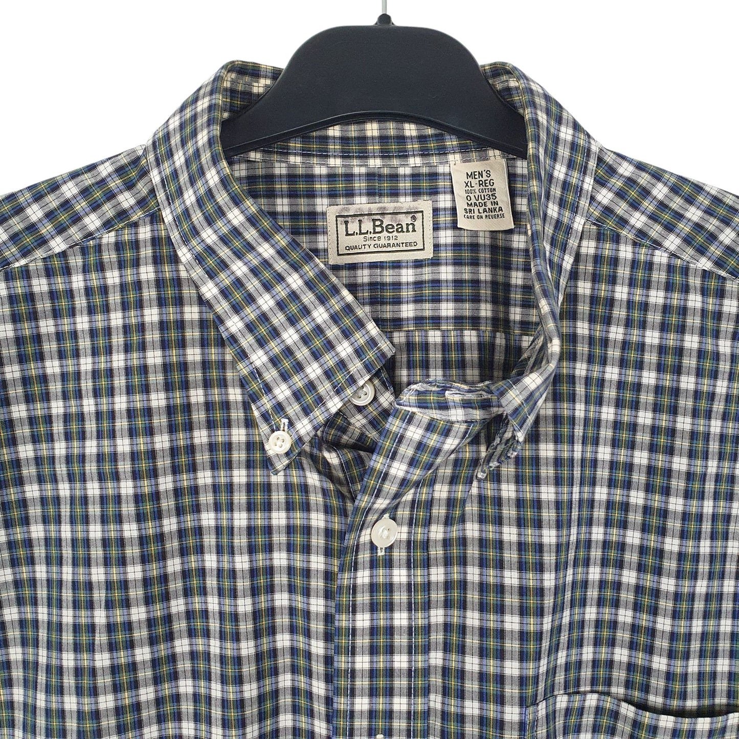 Mens Green L.L.Bean   Shirt