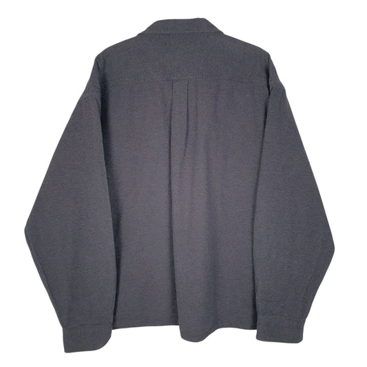 Mens Grey L.L.Bean Chamois  Shirt