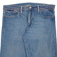 Mens Blue Levis White Oak Cone Denim  Jeans