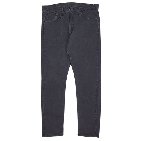 Mens Black Levis  512 JeansW34 L28