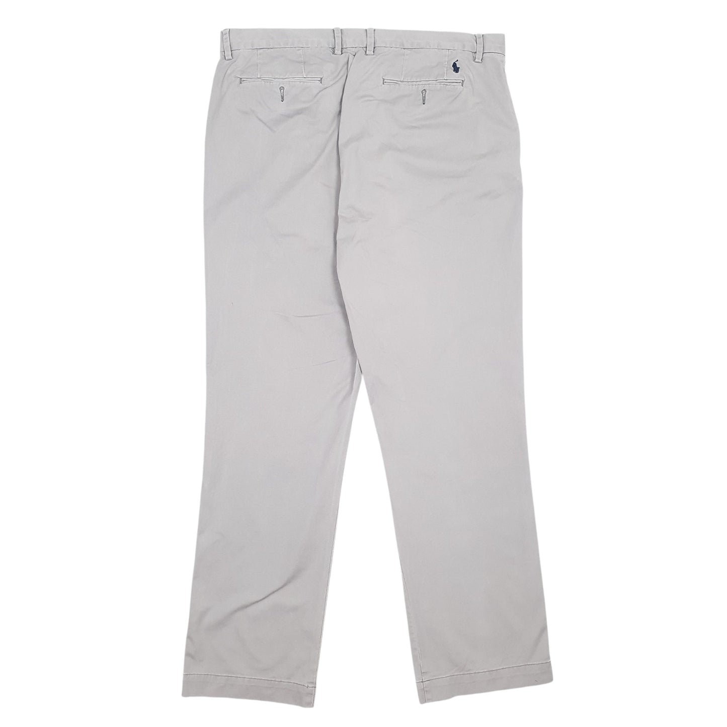 Mens Grey Polo Ralph Lauren Classic Fit  Trousers