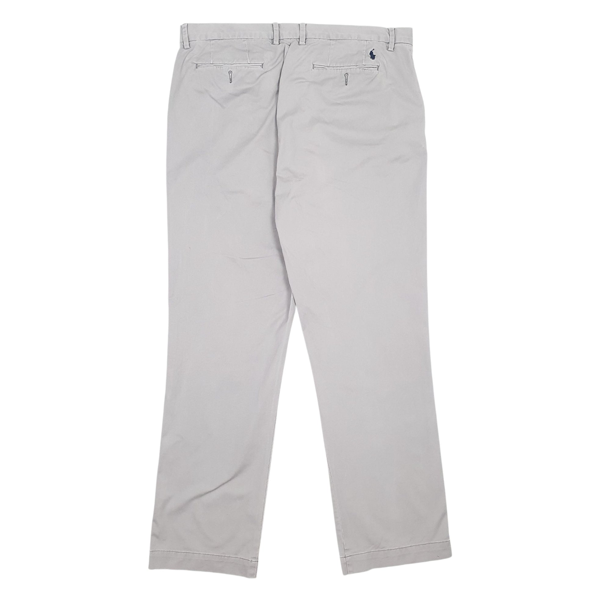 Mens Grey Polo Ralph Lauren Classic Fit  Trousers