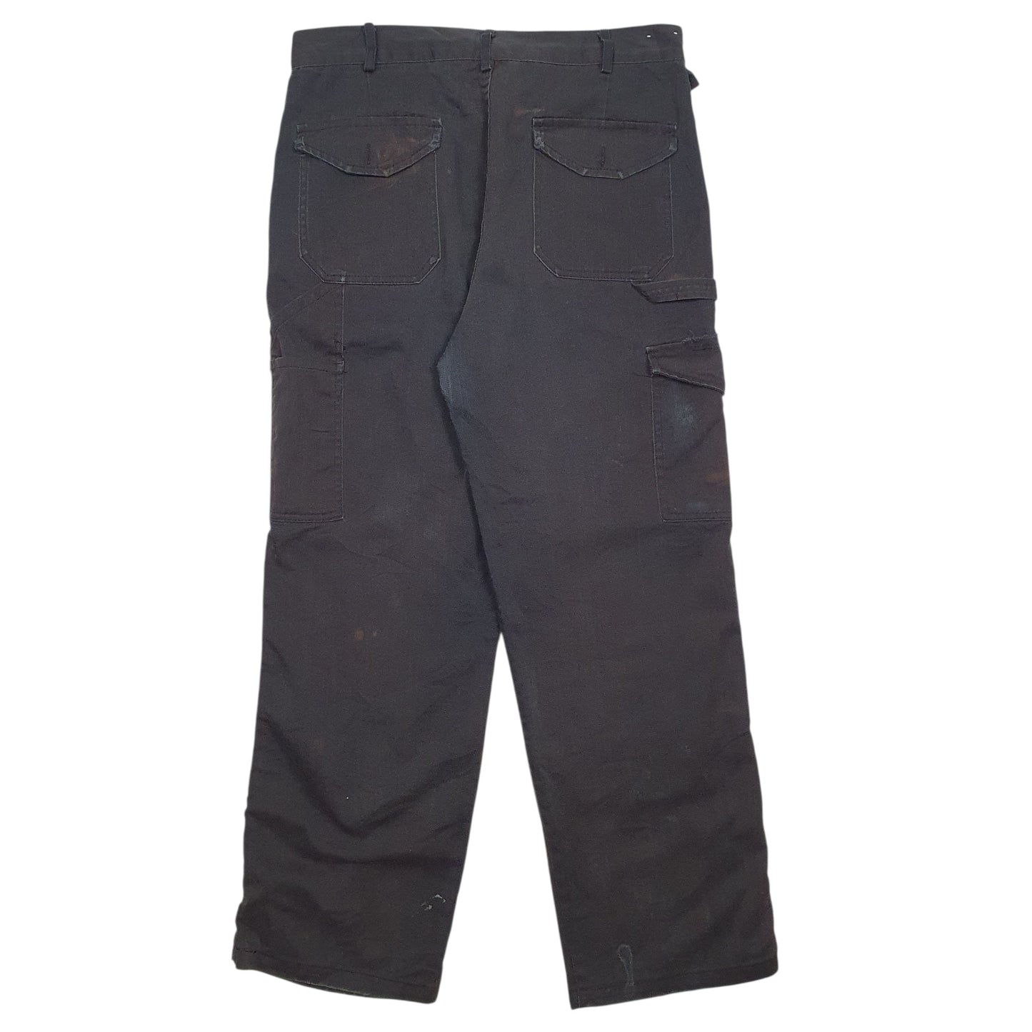 Mens Black Dickies Workwear  Trousers