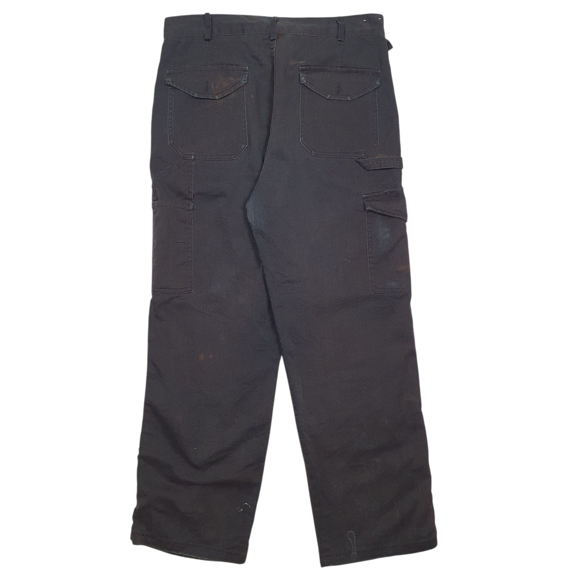 Mens Black Dickies Workwear  Trousers
