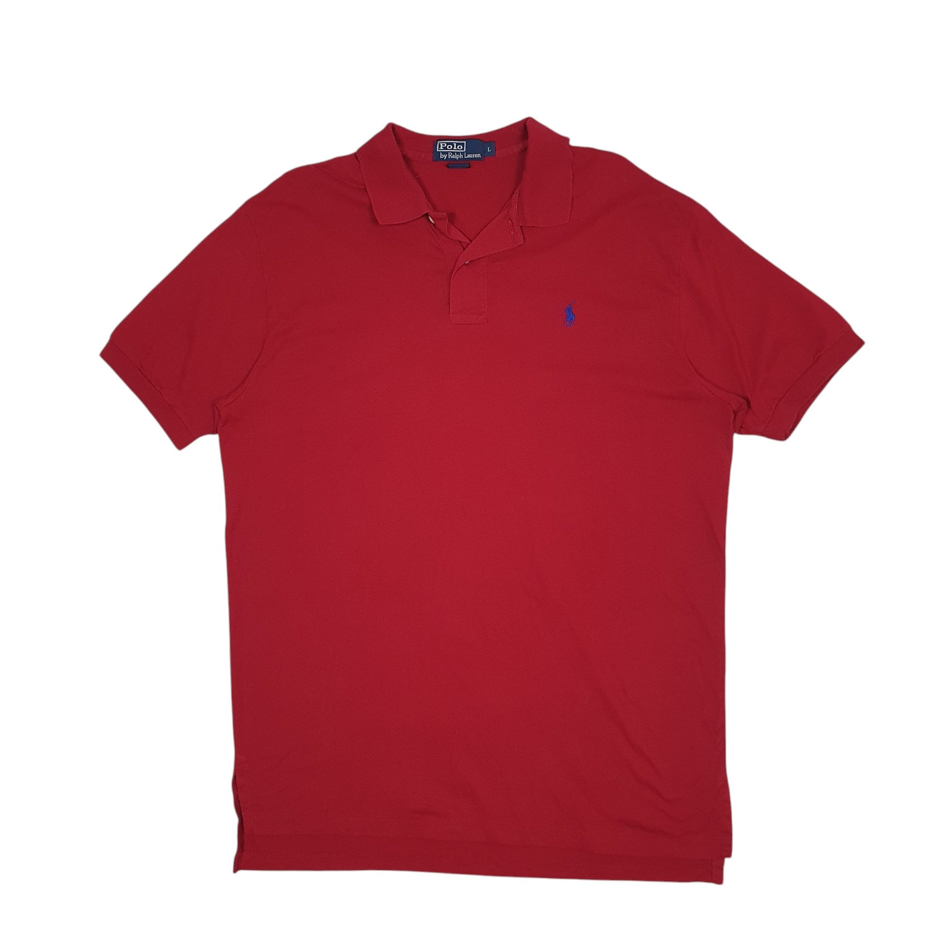 Mens Red Polo Ralph Lauren  Short Sleeve Polo Shirt