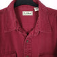 Mens Burgundy L.L.Bean Vintage 90s Made In Canada  Shirt
