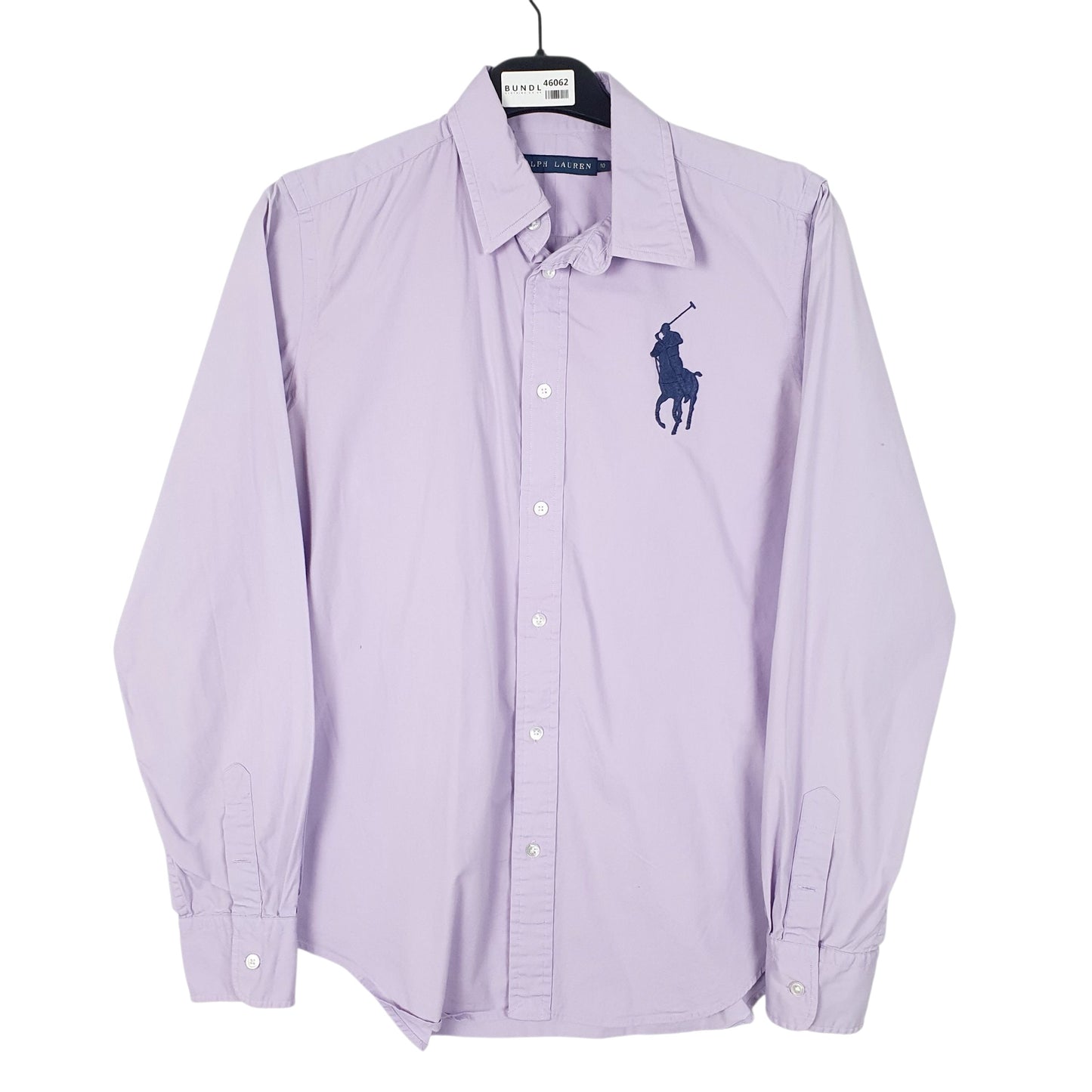 Womens Purple Ralph Lauren  Long Sleeve Shirt