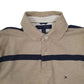 Mens Beige Tommy Hilfiger   Polo Shirt