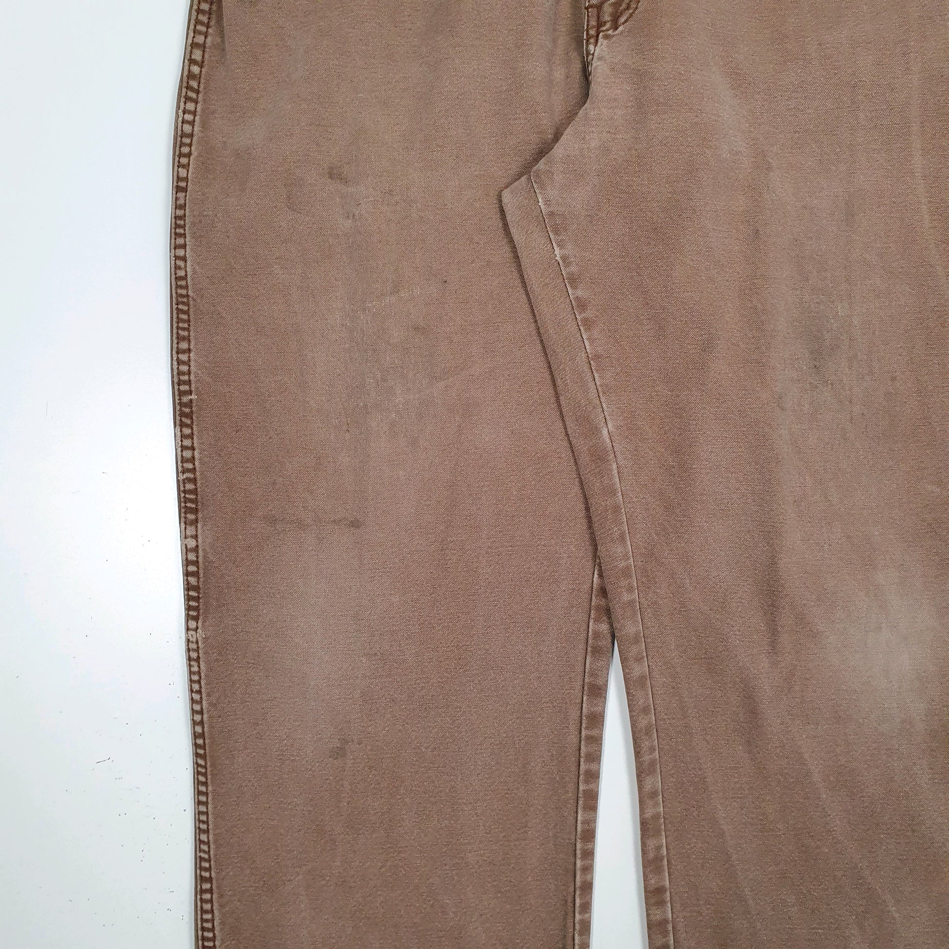 Mens Brown Dickies   Trousers