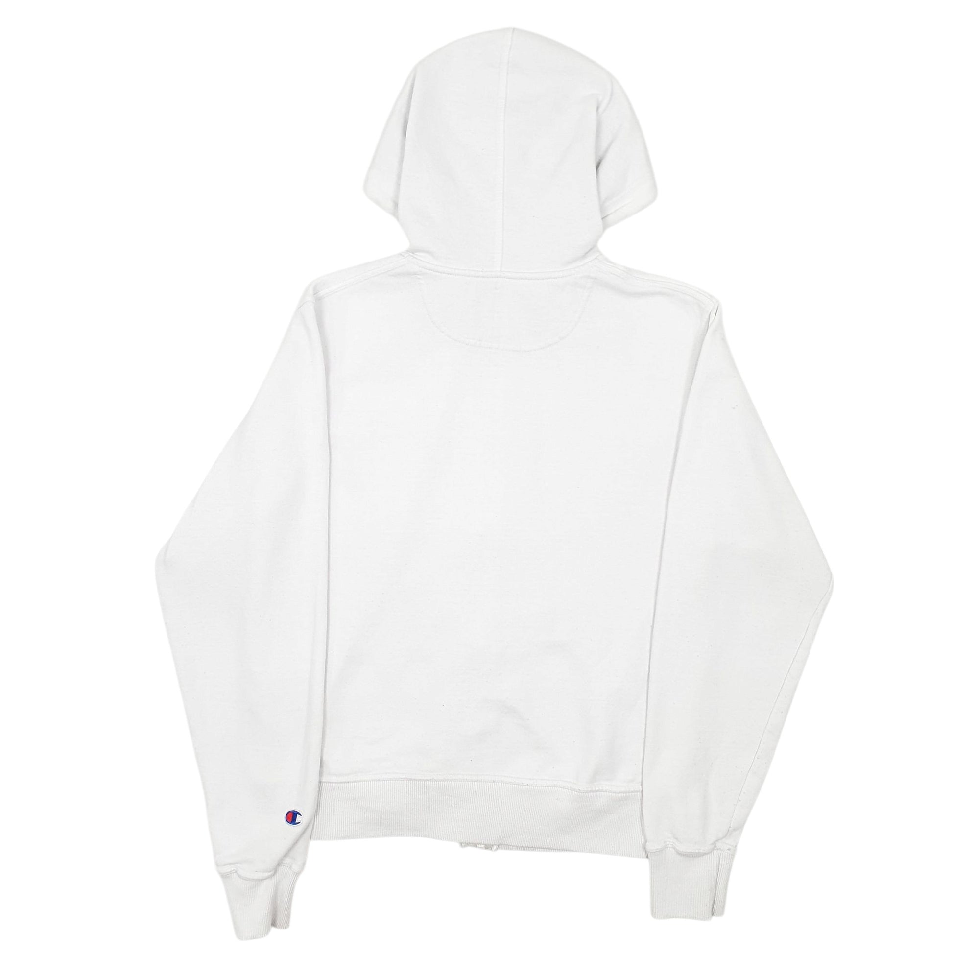 Mens White Champion  Full Zip Jumper