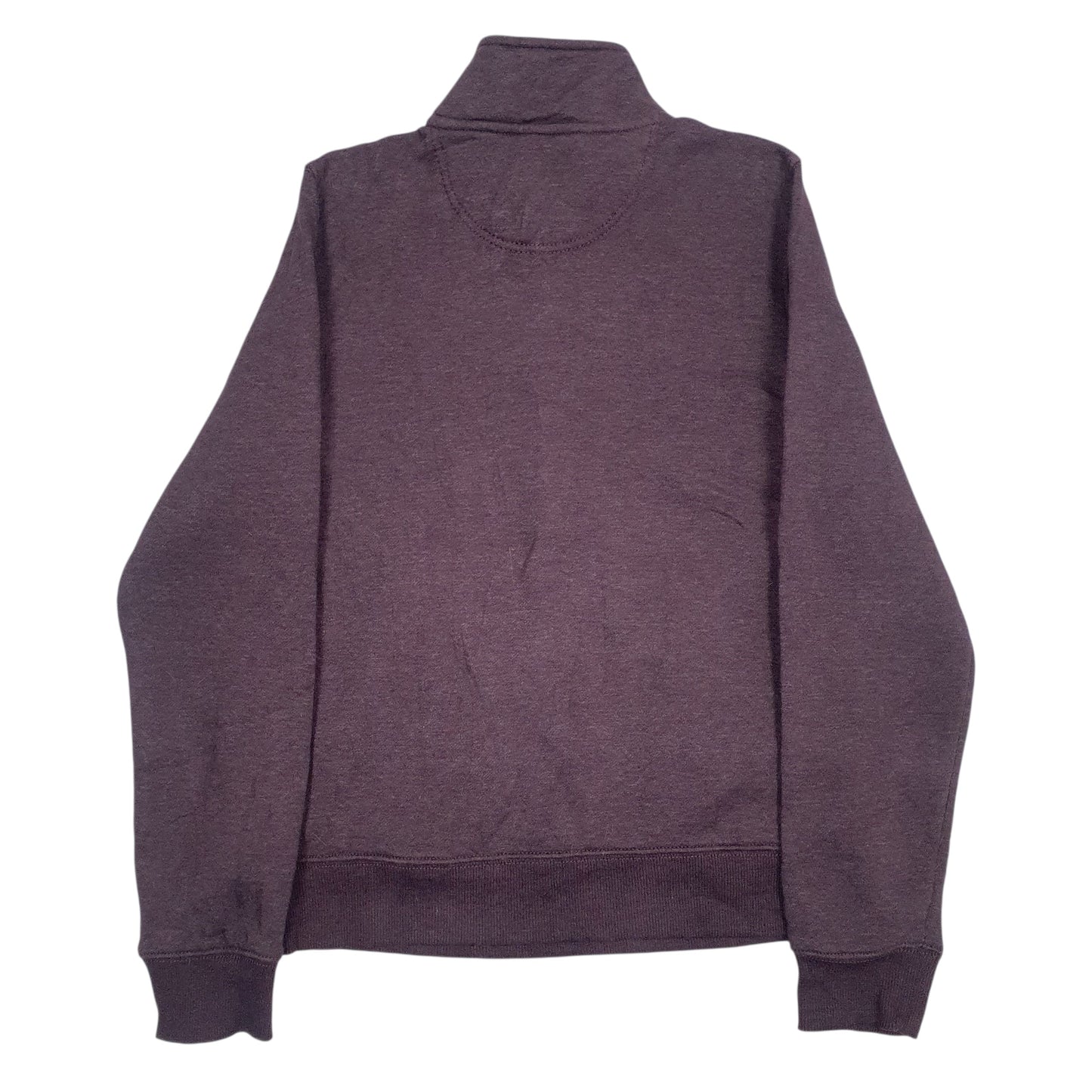 Womens Burgundy Carhartt  Quarter Zip Jumper