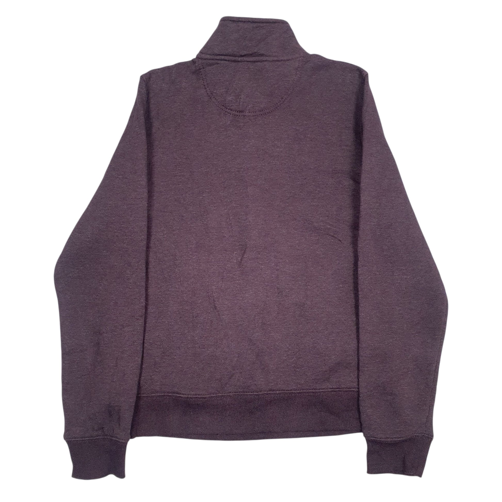 Womens Burgundy Carhartt  Quarter Zip Jumper