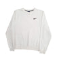 Mens White Nike  Crewneck Jumper