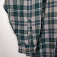 Mens Green Woolrich Thick Flannel  Shirt