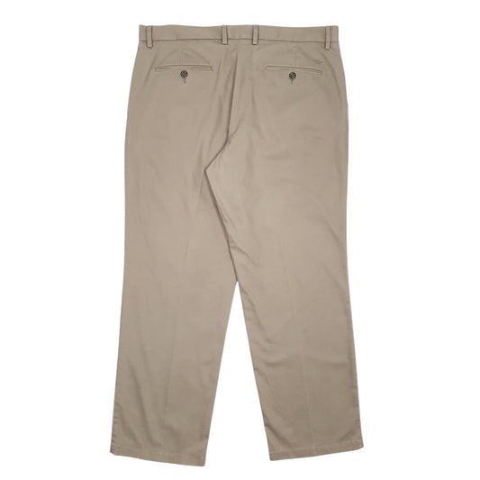Mens Brown Dockers Pleated  Trousers