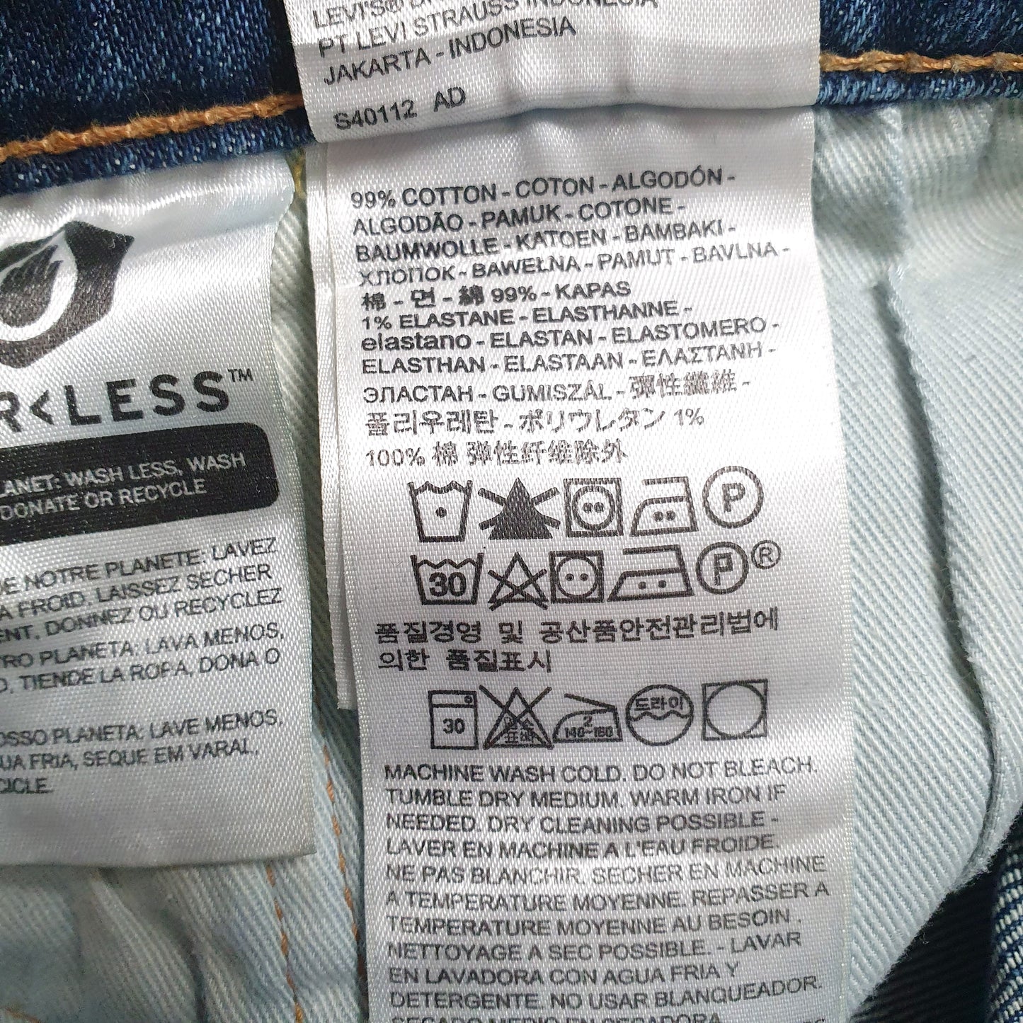 Mens Blue Levis   Jeans