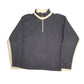Womens Grey Champion Vintage 00s Quarter Zip Jumper