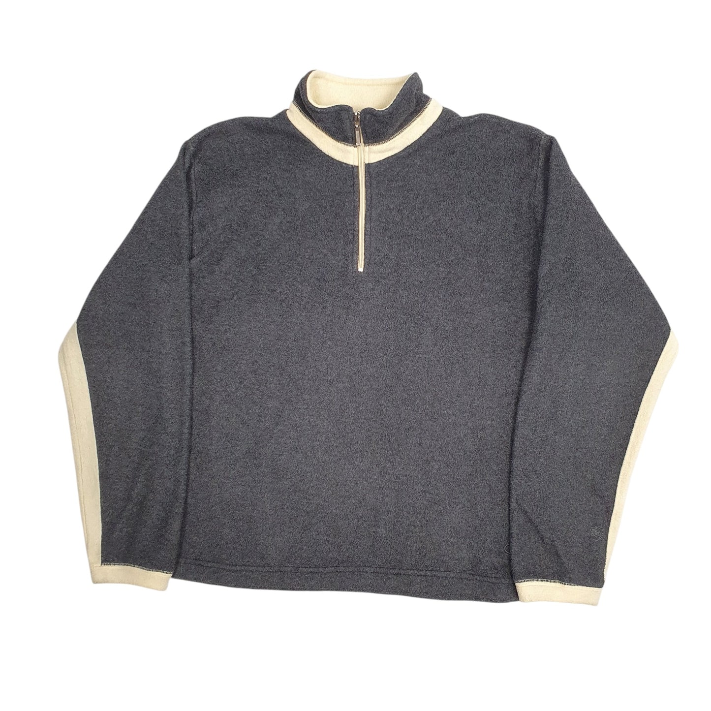 Womens Grey Champion Vintage 00s Quarter Zip Jumper