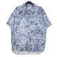 Mens Blue Vans Hawaiian Short Sleeve Shirt