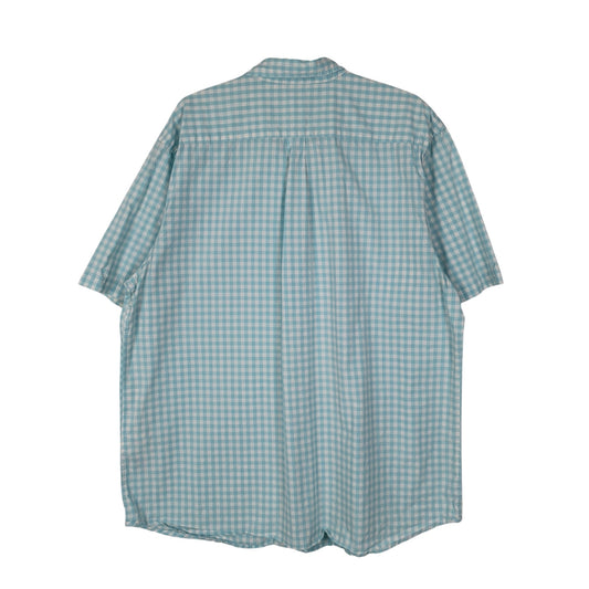 Mens Blue Dockers Coastal Poplin  Shirt
