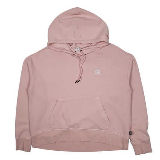Womens Pink Reebok  Hoodie Jumper