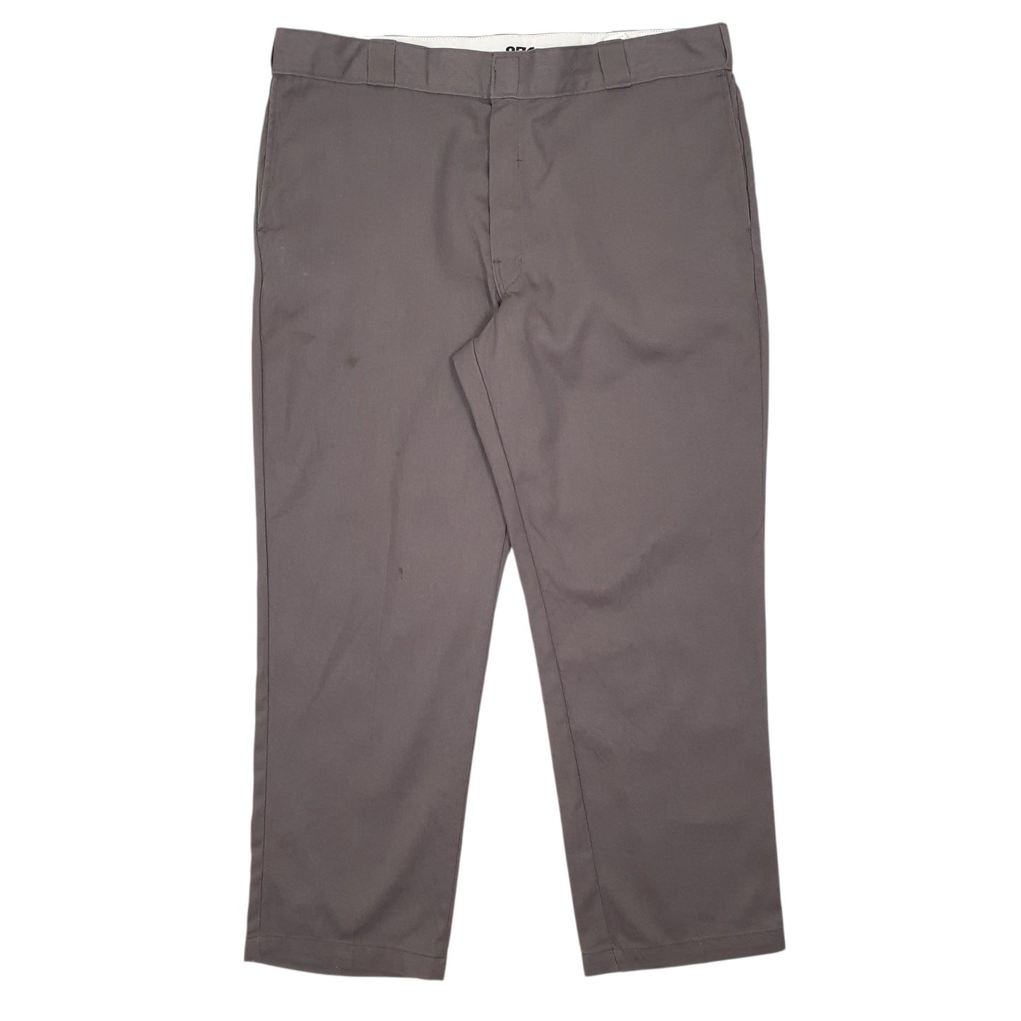 Mens Grey Dickies 874 Workwear Chino Trousers