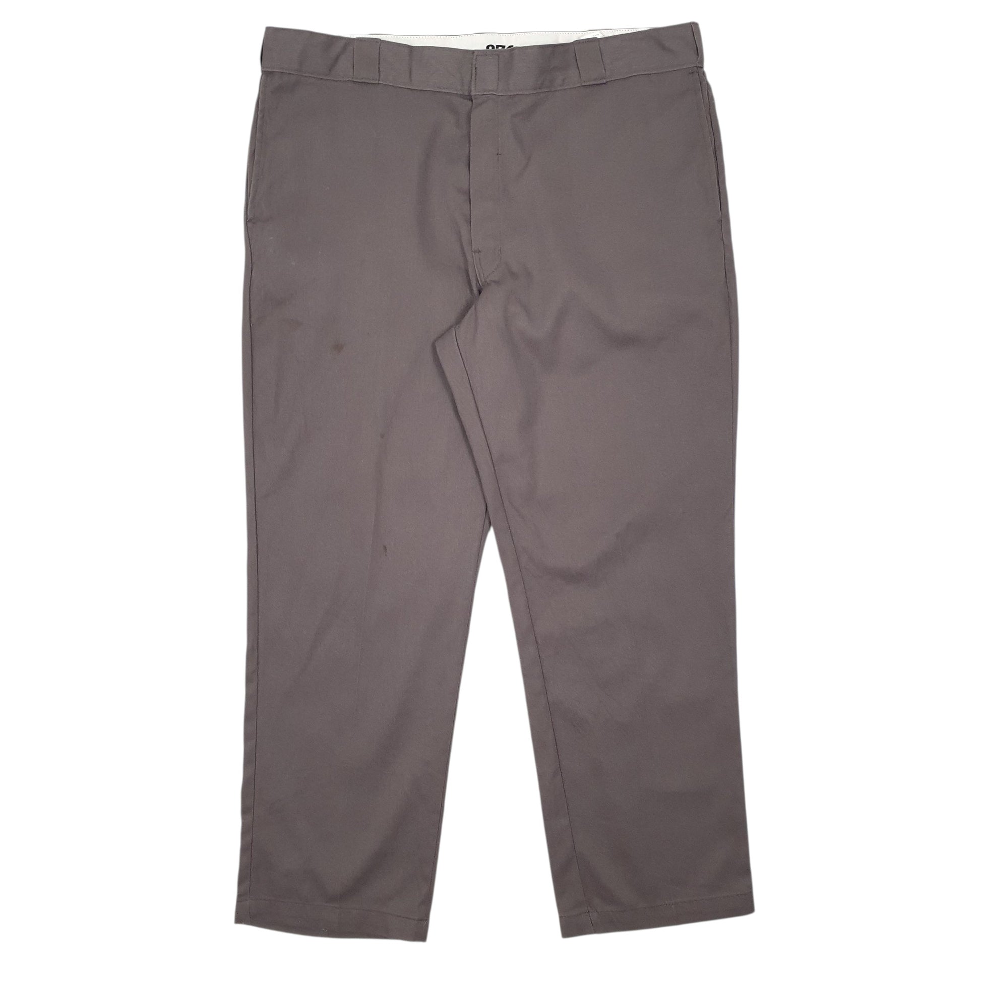Mens Grey Dickies 874 Workwear Chino Trousers