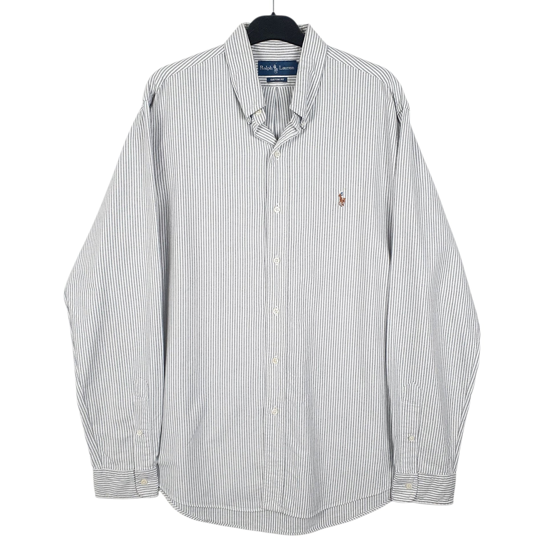 Mens Grey Ralph Lauren  Long Sleeve Shirt