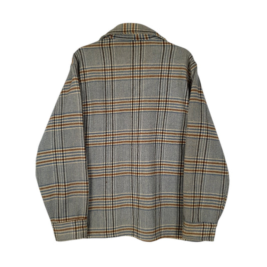 Mens Blue Woolrich Vintage 1980s Thick Shacket  Shirt