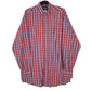 Mens Red Wrangler Classic Long Sleeve Shirt