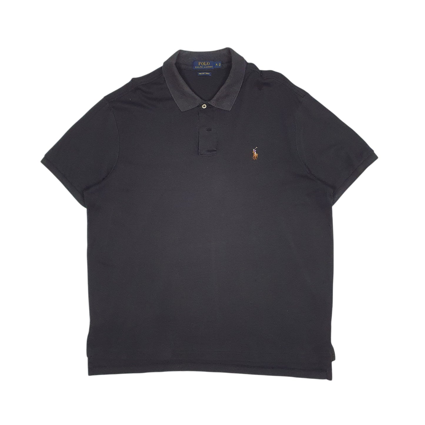 Mens Black Polo Ralph Lauren  Short Sleeve Polo Shirt