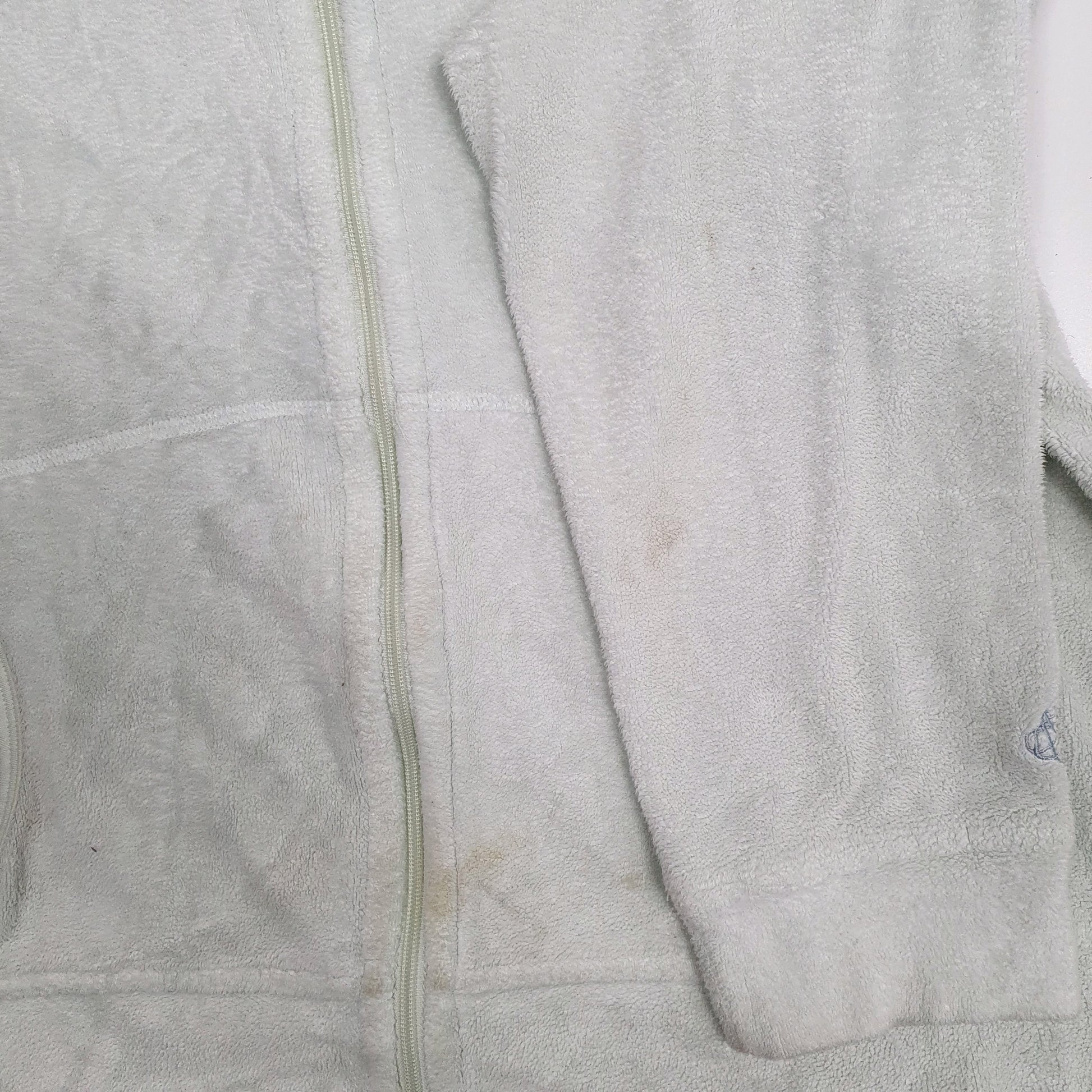 Womens Blue Patagonia Synchilla Plush Hoodie Full Zip Jumper