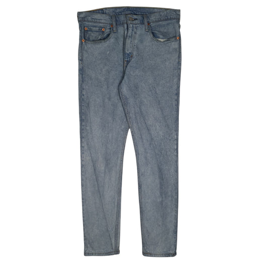 Mens Blue Levis Acid Wash 512 JeansW33 L32